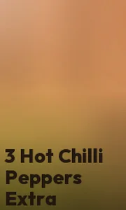 3 Hot Chilli Peppers Extra